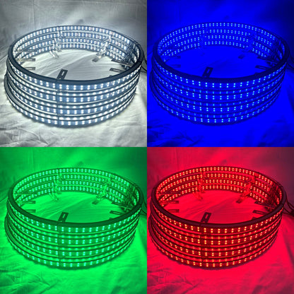 Empire Offroad LED Highland Series RGB+W Wheel Rings | SendIt SailingEmpire Offroad LED Highland Series RGB+W Wheel Rings