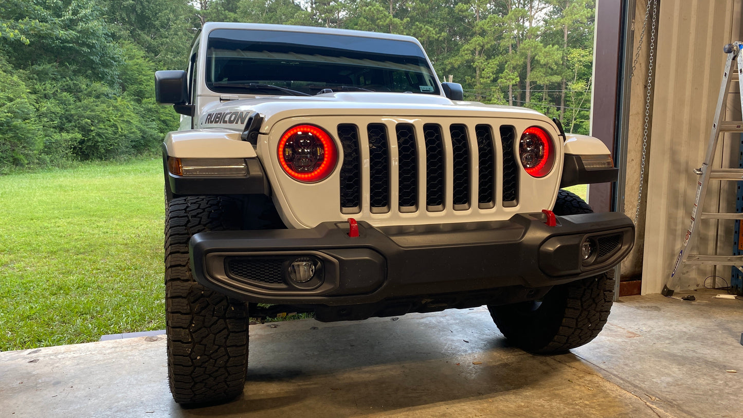 Empire Offroad LED 9in Static Series RGBW Headlight | SendIt SailingEmpire Offroad LED 9in Static Series RGBW Headlight