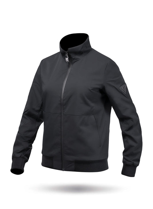 Zhik Womens Flight Jacket - Black | SendIt Sailing
