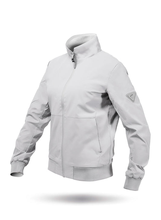 Zhik Womens Flight Jacket - Platinum | SendIt Sailing