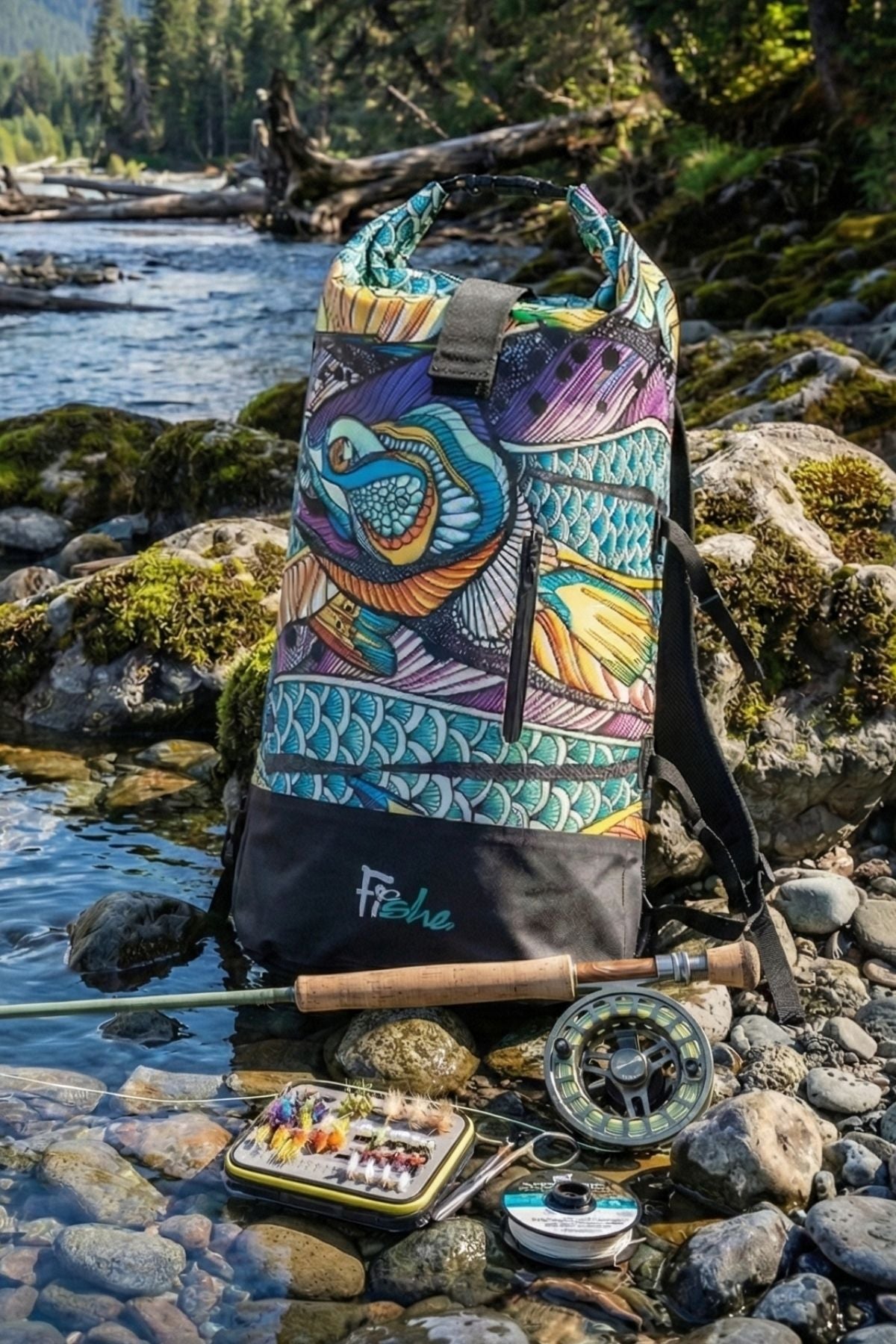 Kaleido King Backpack Dry Bag