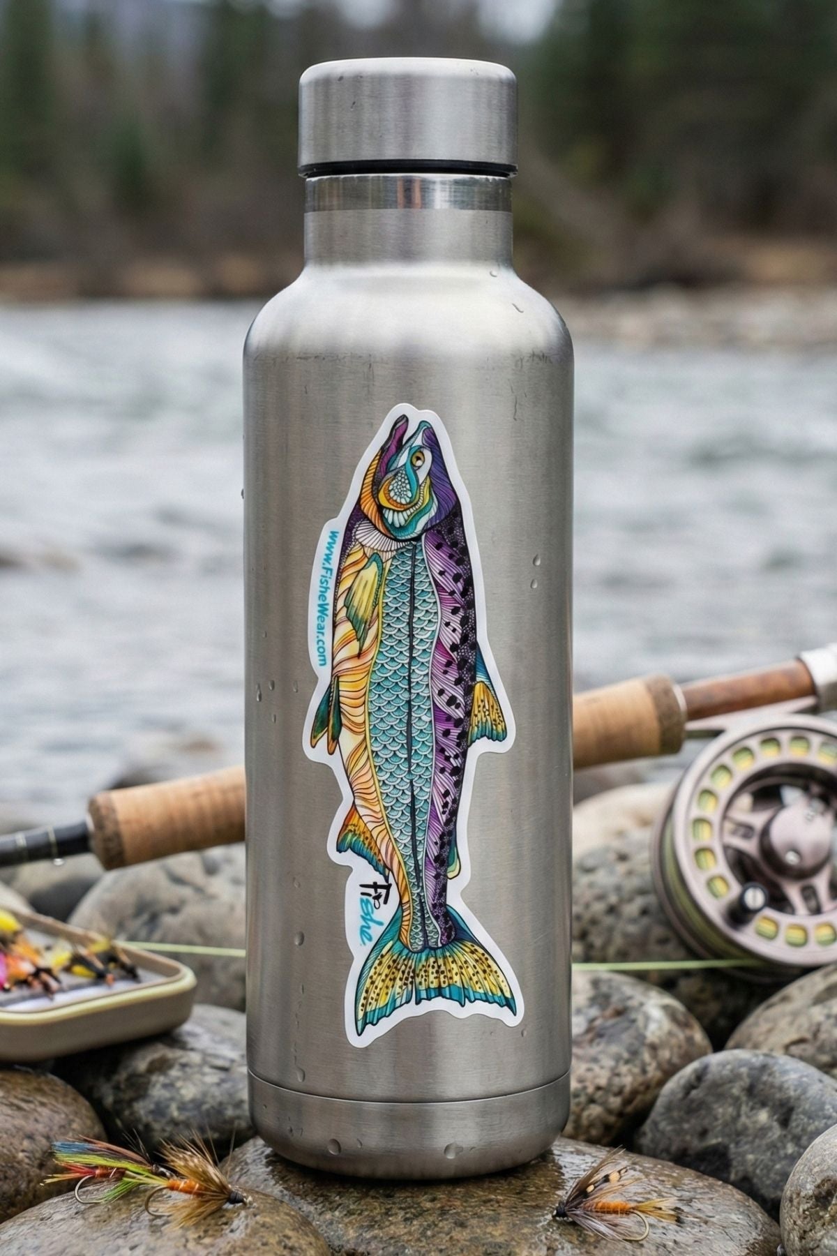 Kaleido King Sticker