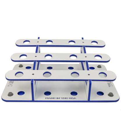 Made in the USA Fishing Rod Rack | 12 Pole Waterproof Wash-down | Dock, Garage, Boat, Storage