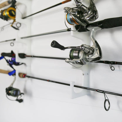 Made in the USA Fishing Rod Rack | Wall or Ceiling Mounted