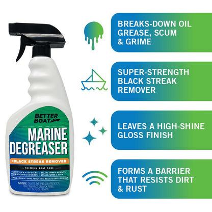 Better Boat Marine Degreaser Black Streak Remover