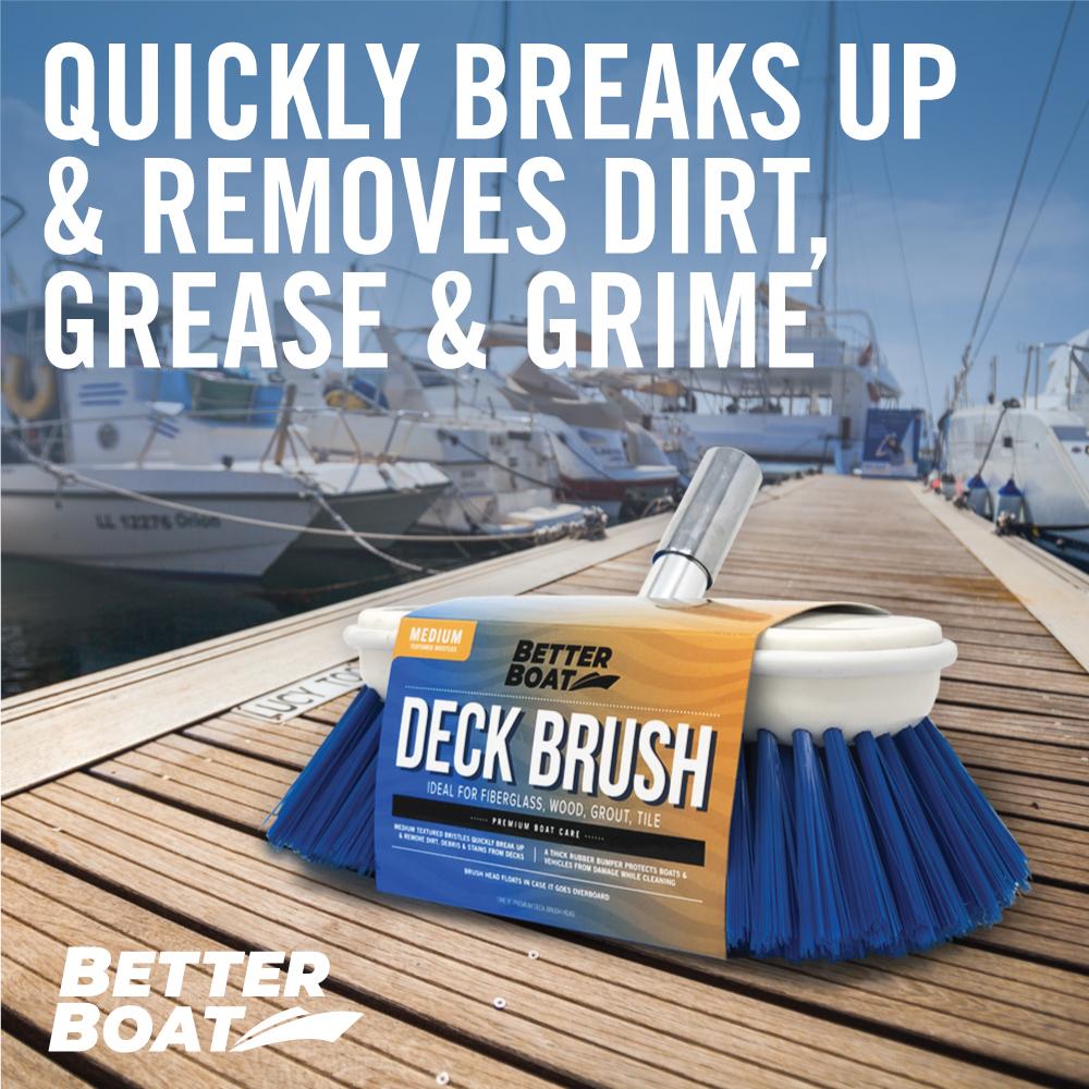 Better Boat Deck Boat Brush Head 8"