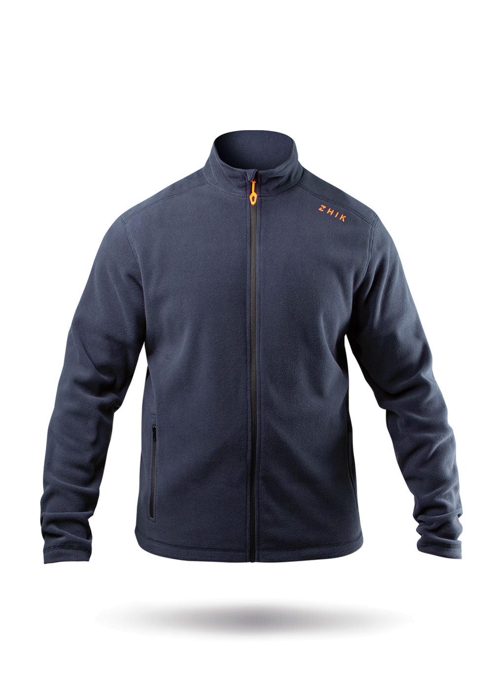 Zhik Mens Navy Full Zip Fleece Jacket | SendIt Sailing