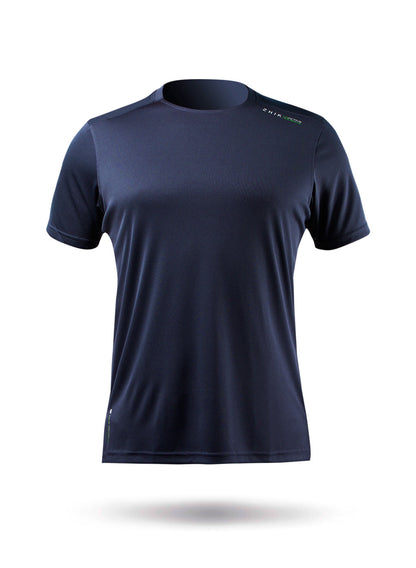 Zhik Mens UVActive Short Sleeve Top - Navy | SendIt Sailing