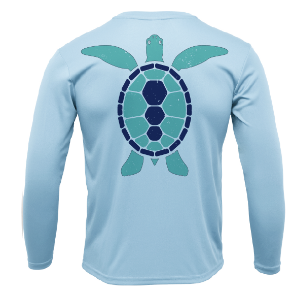 USA Turtle Long Sleeve UPF 50+ Dry-Fit Shirt
