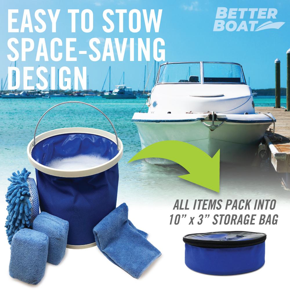 Better Boat Microfiber Sponge Set