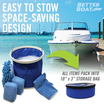 Better Boat Microfiber Sponge Set