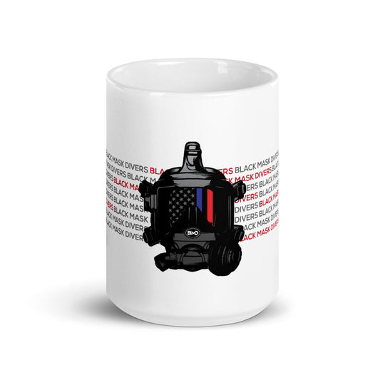 Black Mask Divers Large FFM Mug