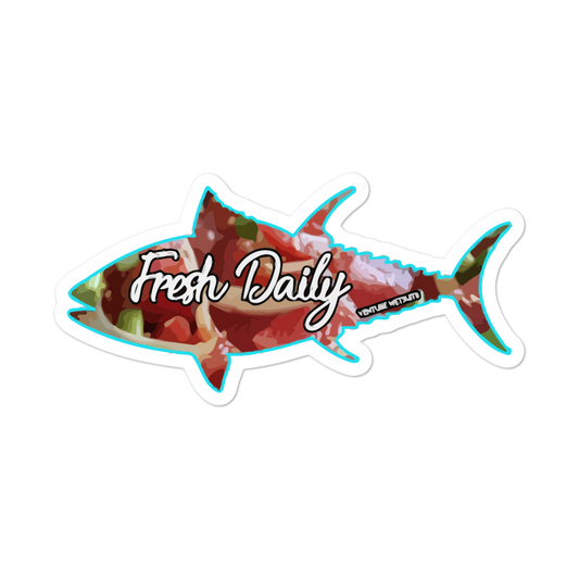 Fresh Fish Daily Sticker