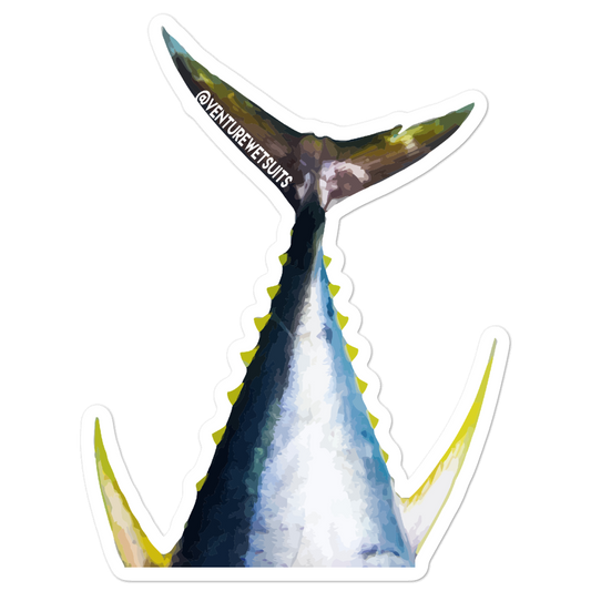 Ahi Tail Sticker