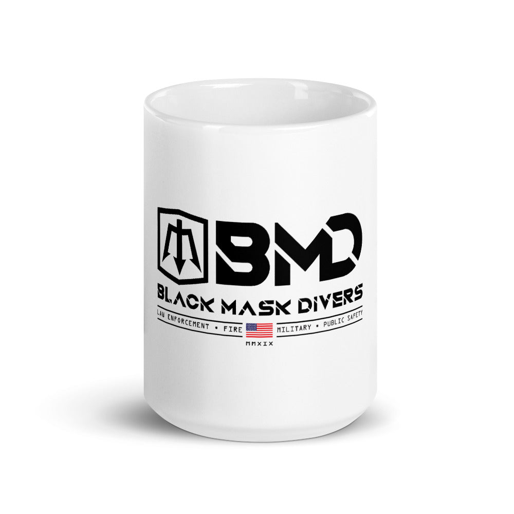 Black Mask Divers Large BMD Mug