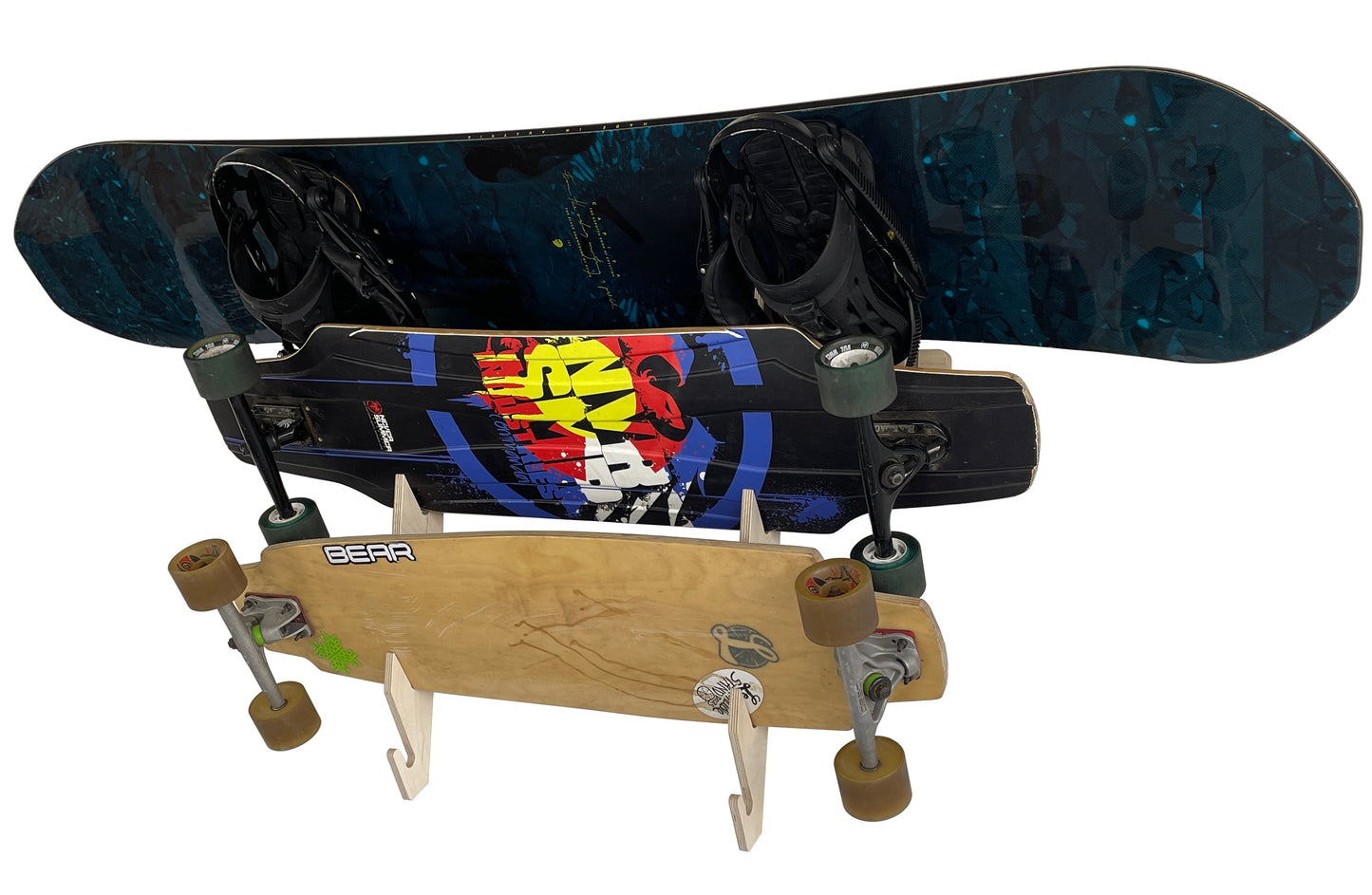 SKATEBOARD & LONGBOARD WALL RACK