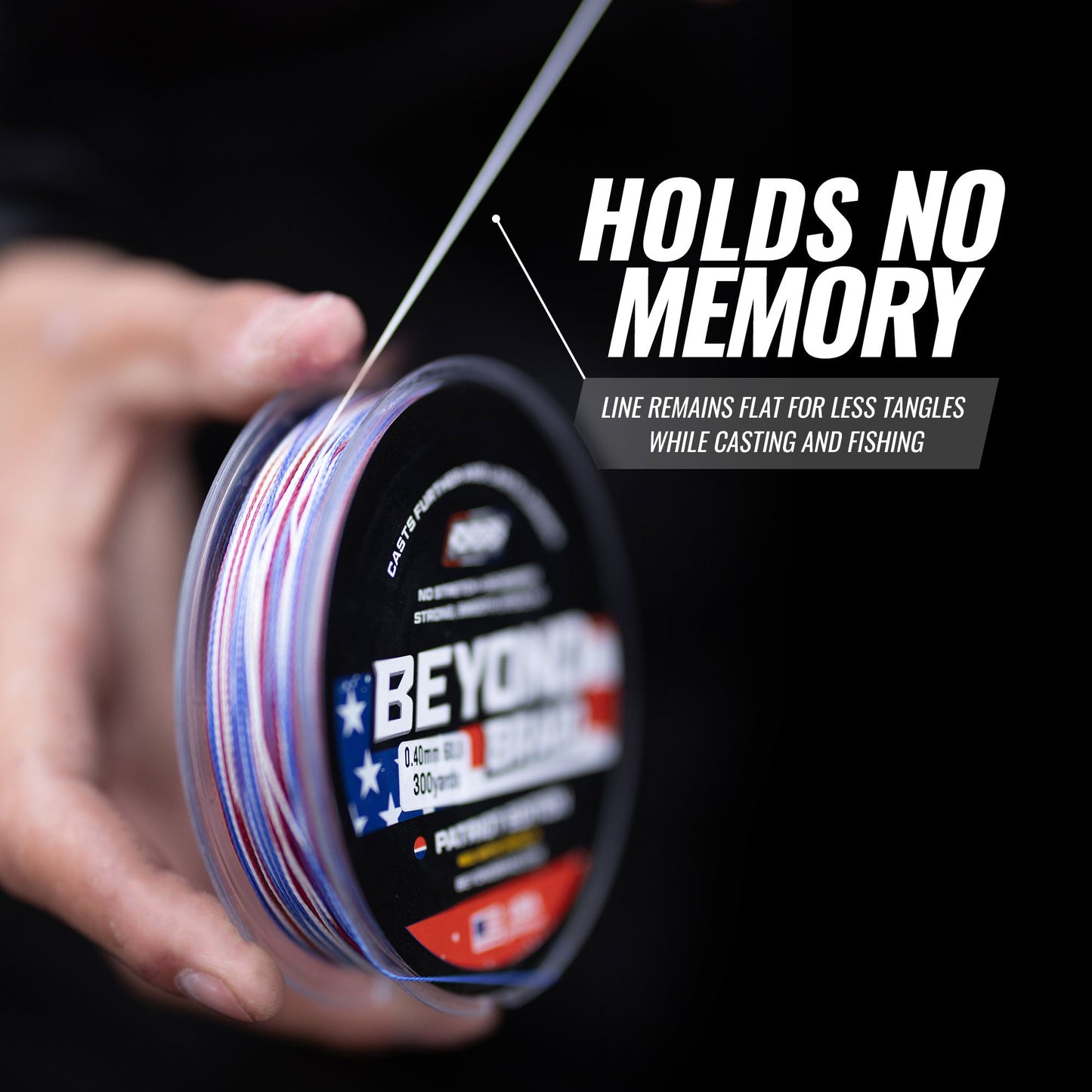 8 Strand No Fade Braided Fishing Line Series - Super Sleek & Smooth Braided Fishing Line - High Performance Fishing Line For Saltwater & Freshwater