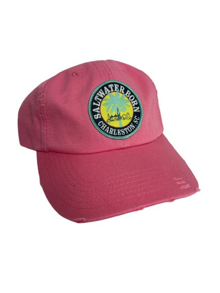 Charleston, SC Vintage Distressed Hat