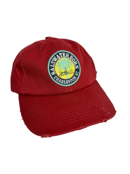 Charleston, SC Vintage Distressed Hat