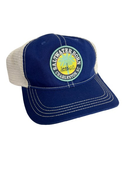 Charleston, SC Vintage Trucker Mesh Hat