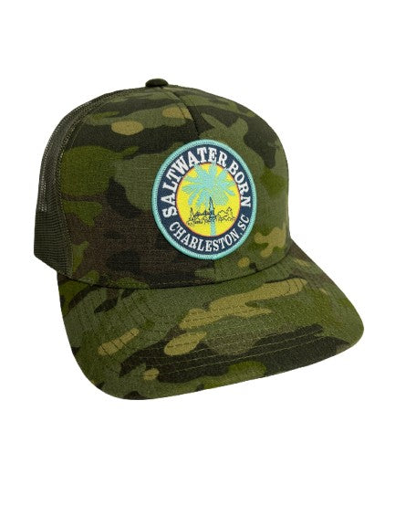 Charleston, SC Structured Mesh Trucker Hat