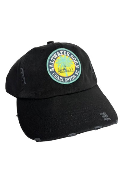 Charleston, SC Vintage Distressed Hat