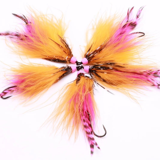 Pink Cone Salmon Fly