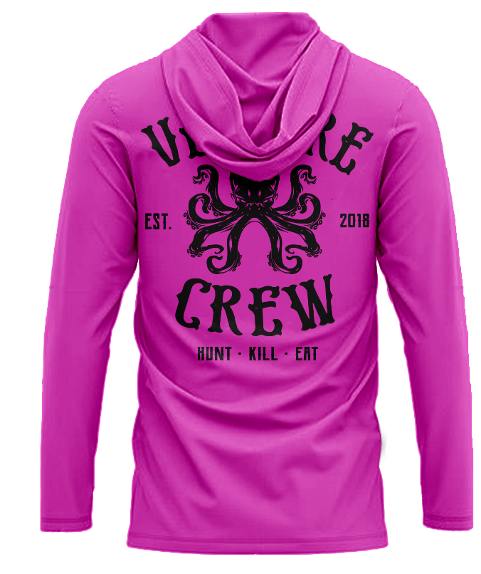 Venture Crew Dri Fit Hoodie HI-VIS Pink (Adult/Keiki)