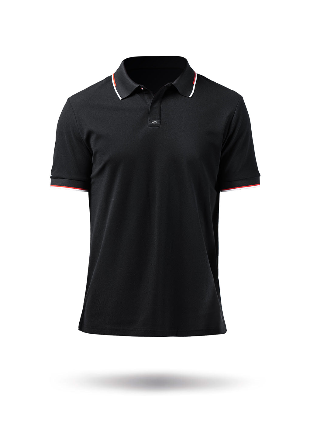 Zhik Mens Elite Polo - Black | SendIt Sailing