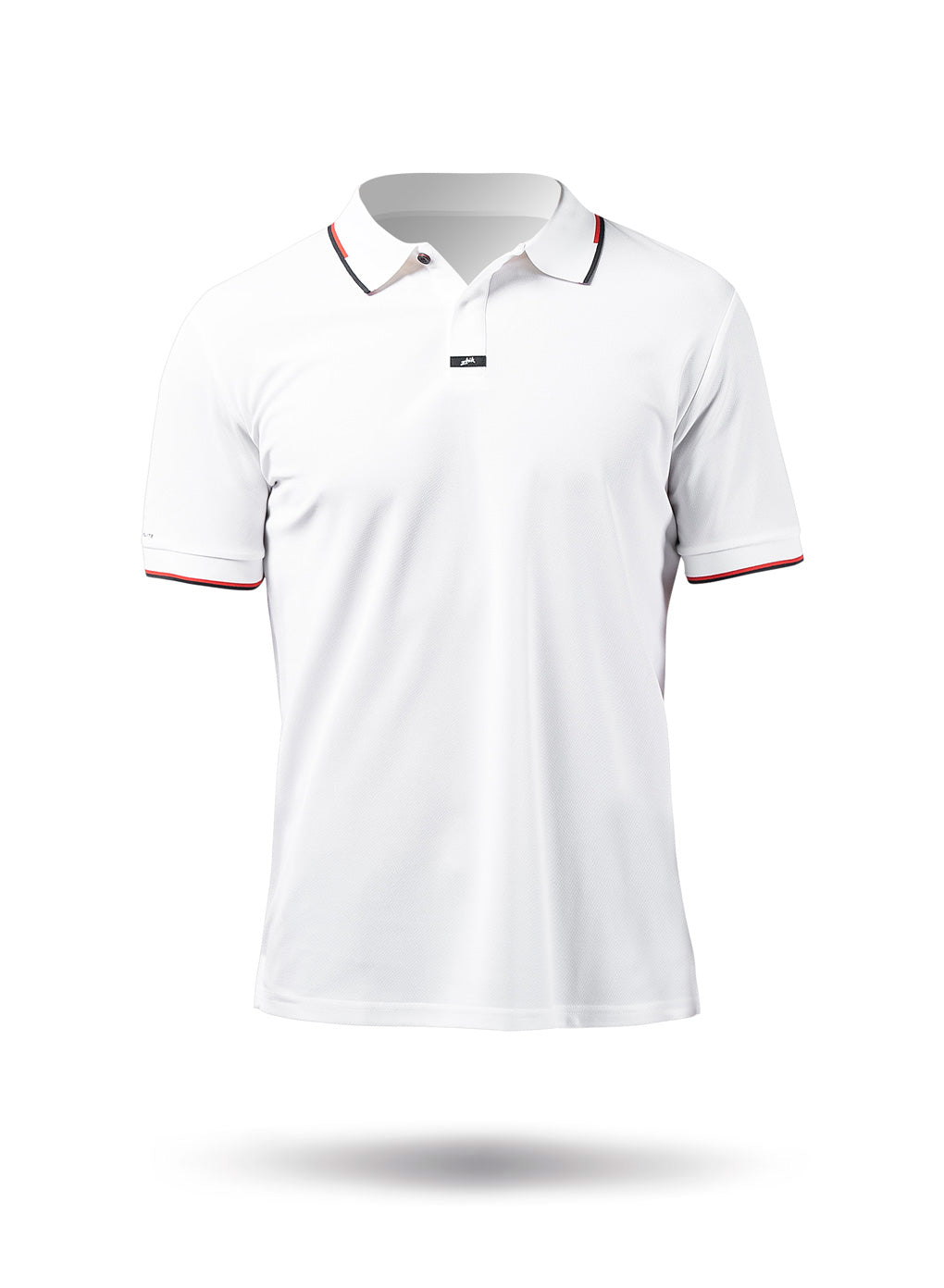 Zhik Mens Elite Polo - White | SendIt Sailing