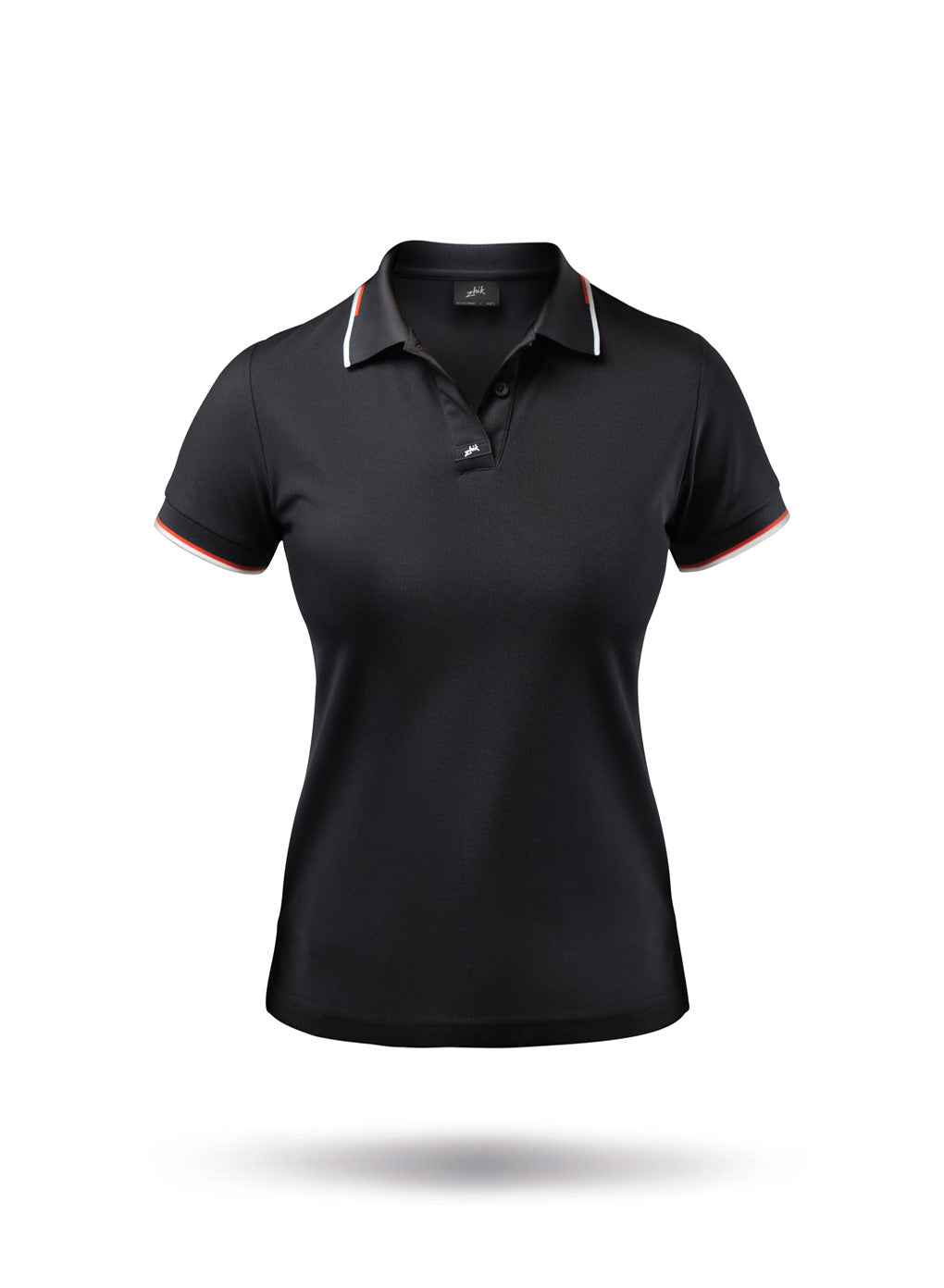 Zhik Womens Elite Polo - Black | SendIt Sailing