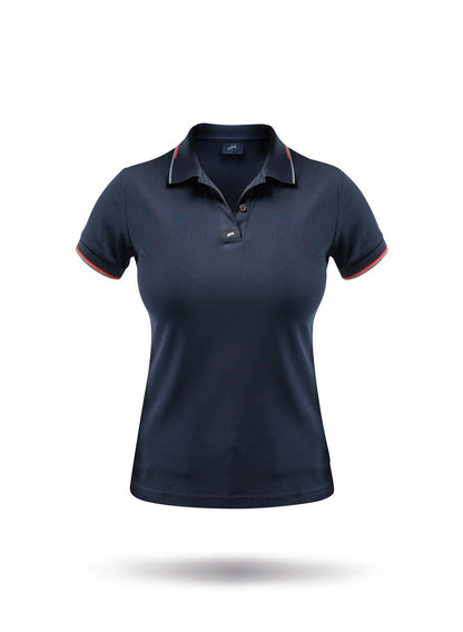 Zhik Womens Elite Polo - Navy | SendIt Sailing