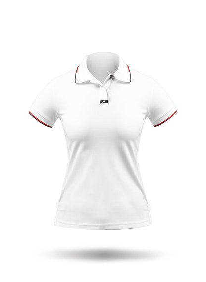 Zhik Womens Elite Polo - White | SendIt Sailing