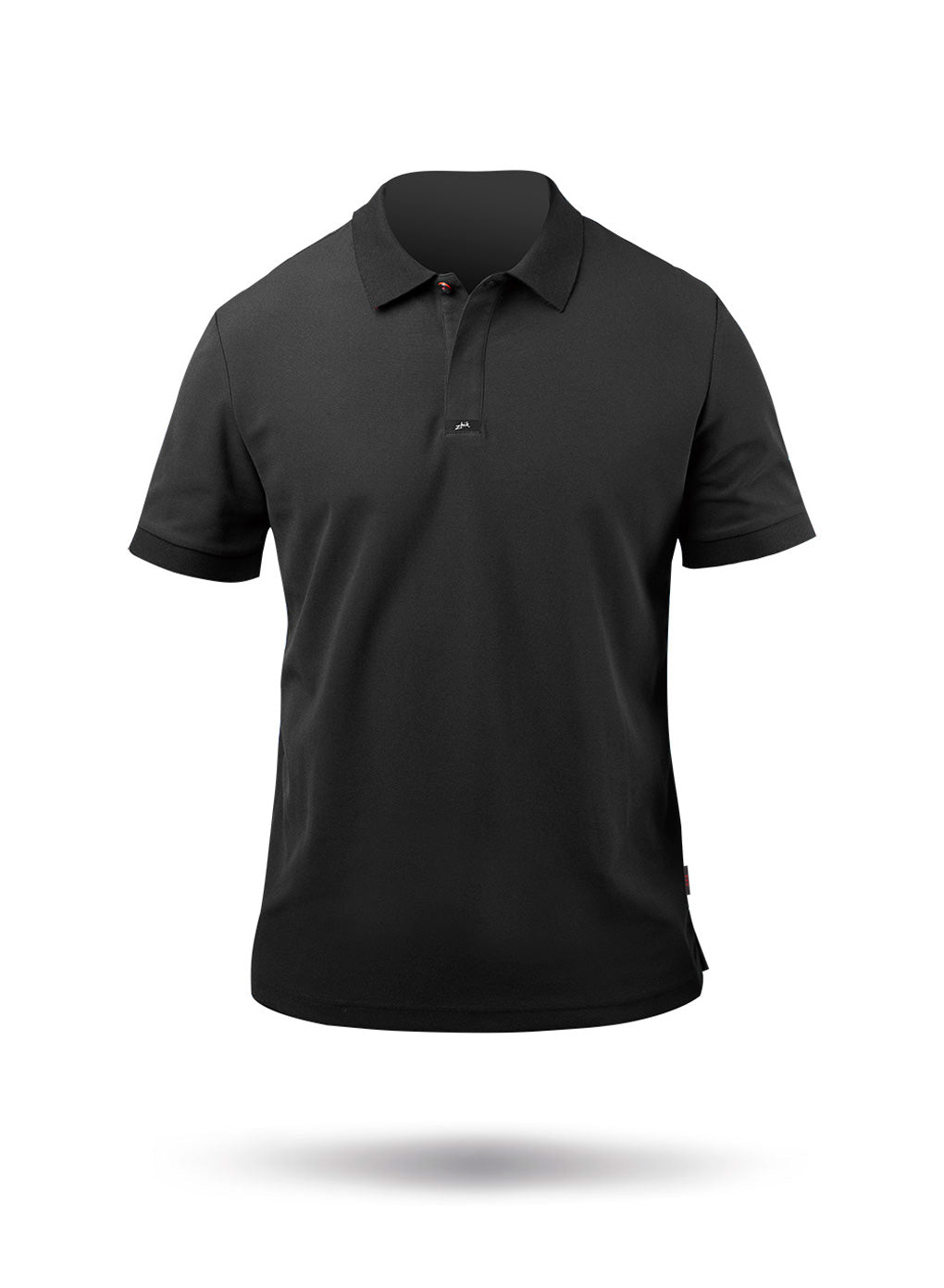 Zhik Mens Pima Cotton Polo - Black | SendIt Sailing