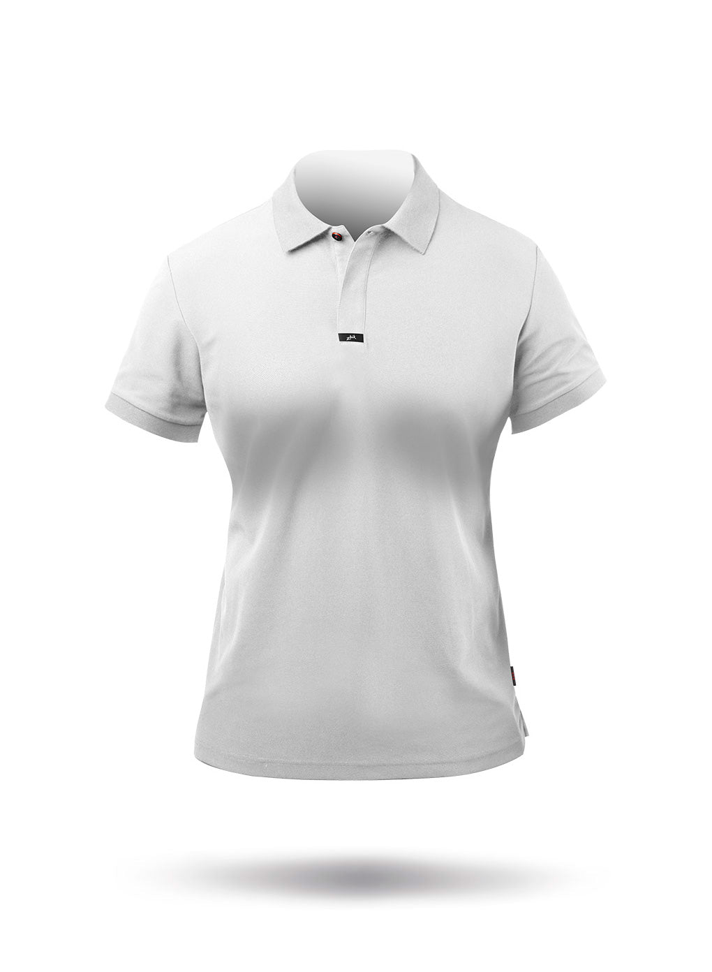 Zhik Womens Pima Cotton Polo - White | SendIt Sailing