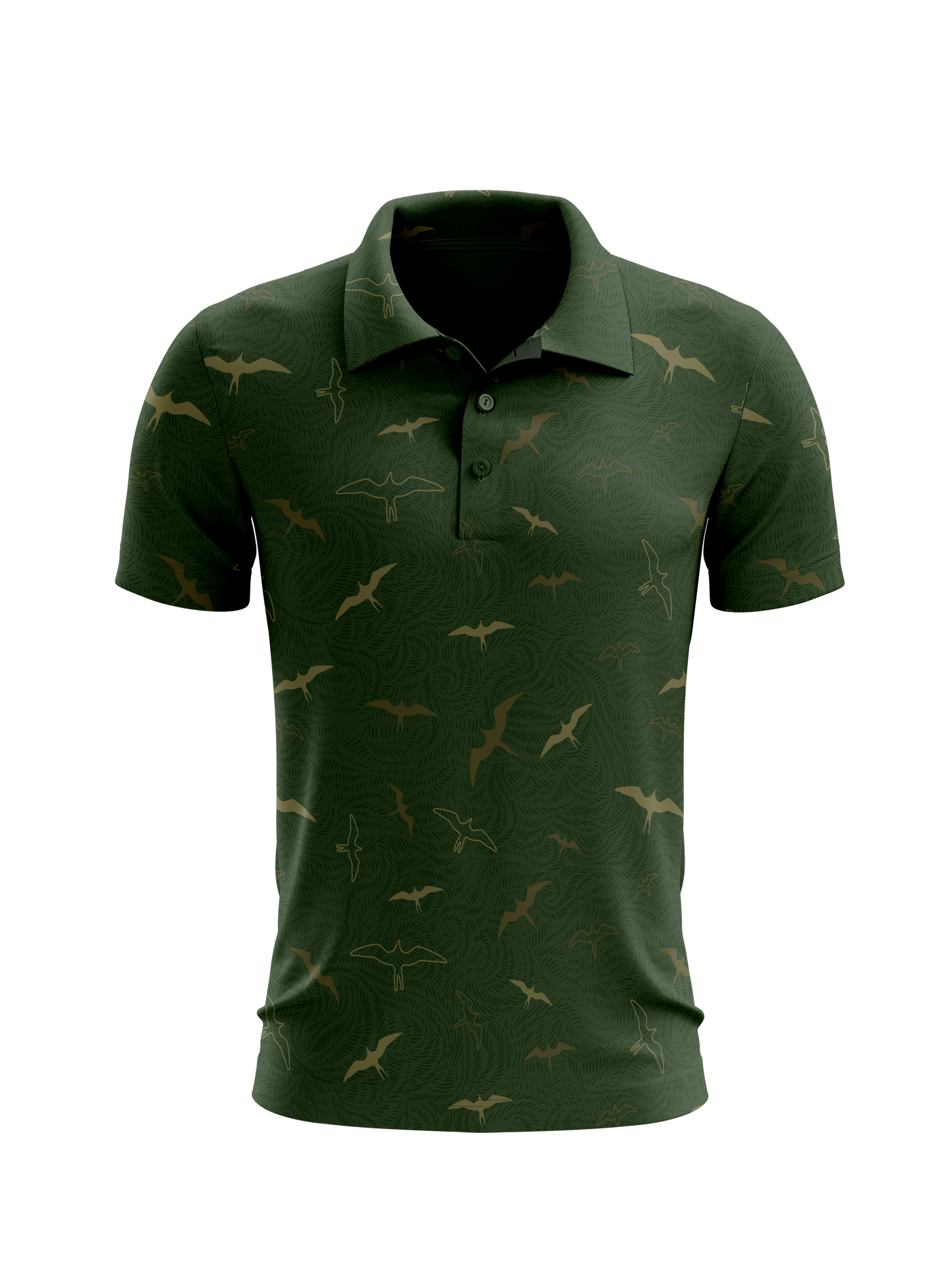 Chasing Iwa Mauka Dri Fit Polo (Adult/Keiki)