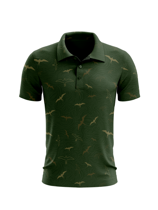 Chasing Iwa Mauka Dri Fit Polo (Adult/Keiki)