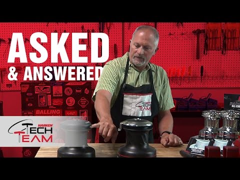 Harken Radial 3 Spd Electric ST Chrome Winch Horizontal 12 Volt