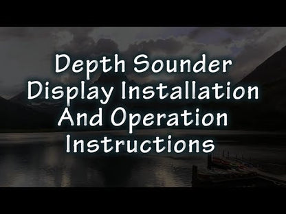 Hawkeye Depthtrax In-Dash Digital Depth & Temp Gauge - Thru-Hull