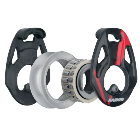 Harken 5.0T Alum Loop V Block with Wide Sheave | SendIt Sailing