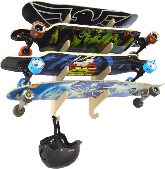 THE ANNEX skateboard wall rack