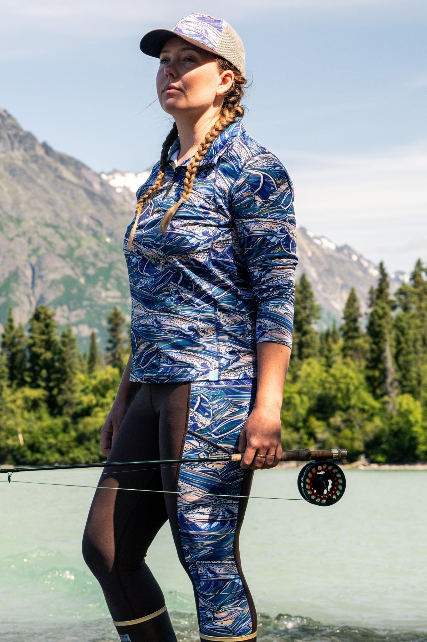 Rainbow Ridge Thermal 1/4 Zip Top