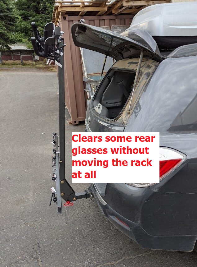 Lolo Racks 4 bike rack for 2" inch hitch (includes locking hitch bolt)