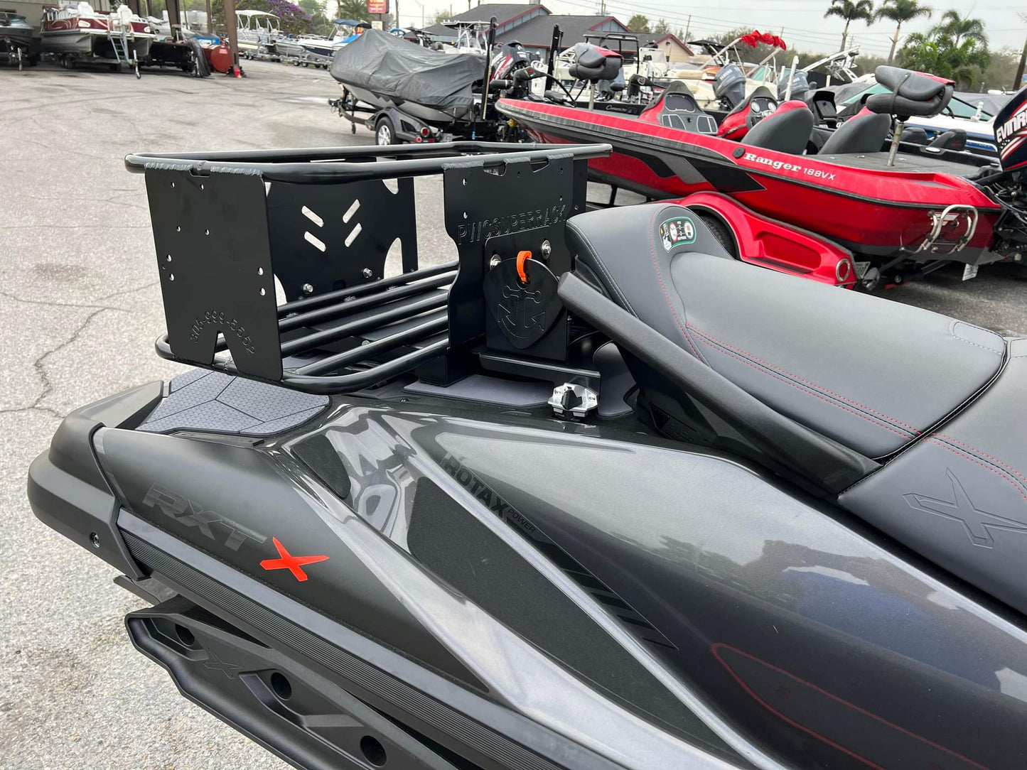 Deep Blue Cruise with LINQ system PLUS Reinforcement Base and Back Support for Sea-Doo  RXT and RXTX MODELS ONLY with LINQ system 2018 -2026