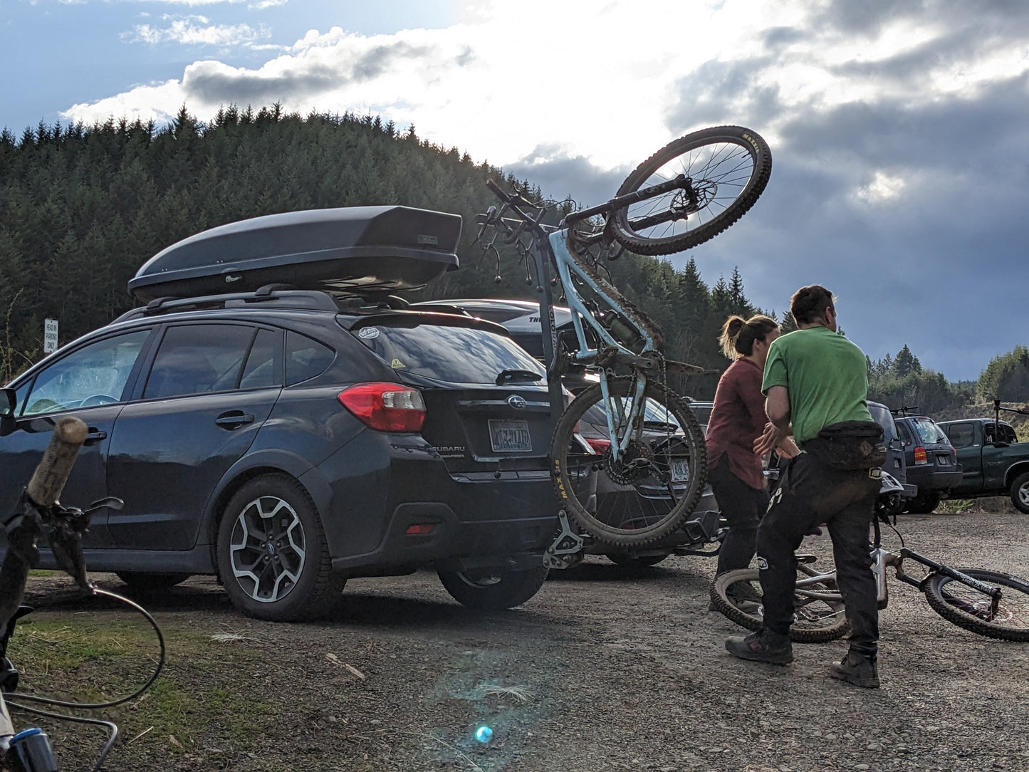 Lolo Racks 4 Bike Rack with Foot Activated Tilt