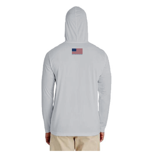 Texas Flag Long Sleeve UPF 50+ Dry-Fit Hoodie