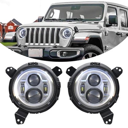 Empire Offroad LED 9in Spectrum Series Headlights | SendIt SailingEmpire Offroad LED 9in Spectrum Series Headlights
