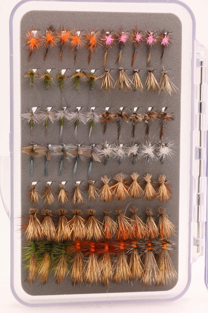 Small Stream Dry Fly Box 70 Count