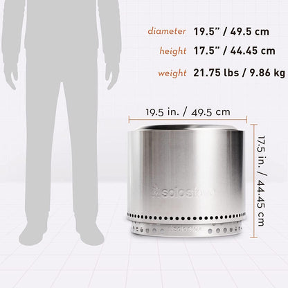 Solo Stove Bundle - Ranger/Bonfire/Yukon/Canyon 2.0 with Stand + Shelter