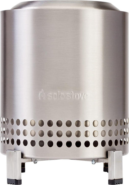 Solo Stove Mesa XL Tabletop Fire Pit with Stand | Low Smoke Outdoor Mini Fire for Urban & Suburbs | Fueled by Pellets or Wood